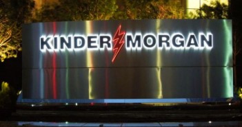 Kinder Morgan sign