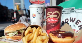 Burger King and Tim Horton Meal