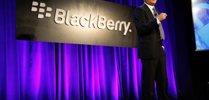 BlackBerry Ltd. Chairman and CEO John Chen speaks at the BlackBerry Security Summit in New York City